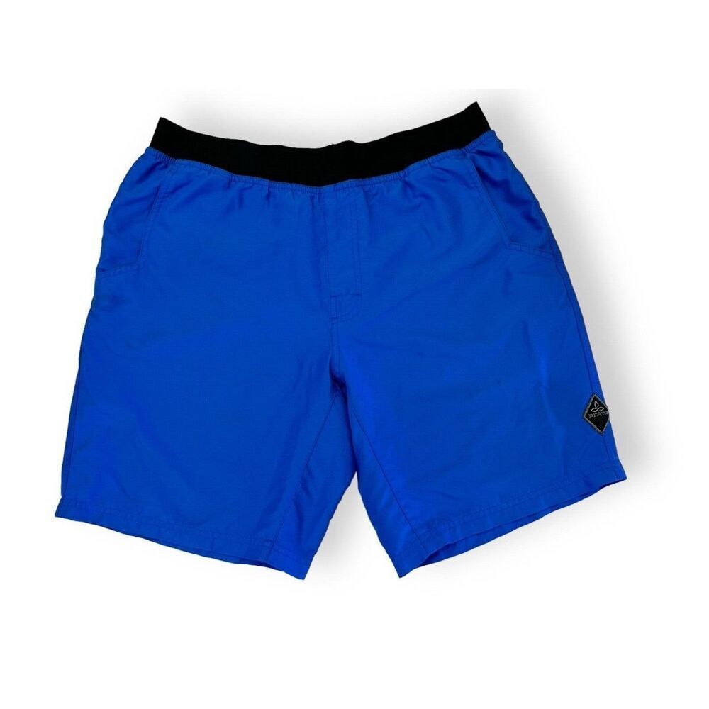 Prana Men’s Blue Mojo Shorts Blue Large 9” inseam